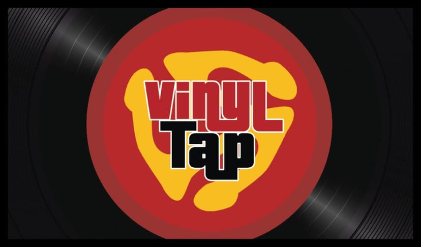 Vinyl Tap Rectangle Sticker